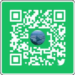 川崎町防災ツイッターQR